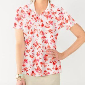 Women Croft & Barrow Essential Extra-Soft Polo Shirt - XL
